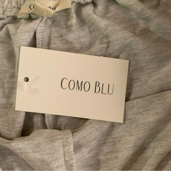 Como blu womens sweat shorts in light gray -XXL - Picture 8 of 10